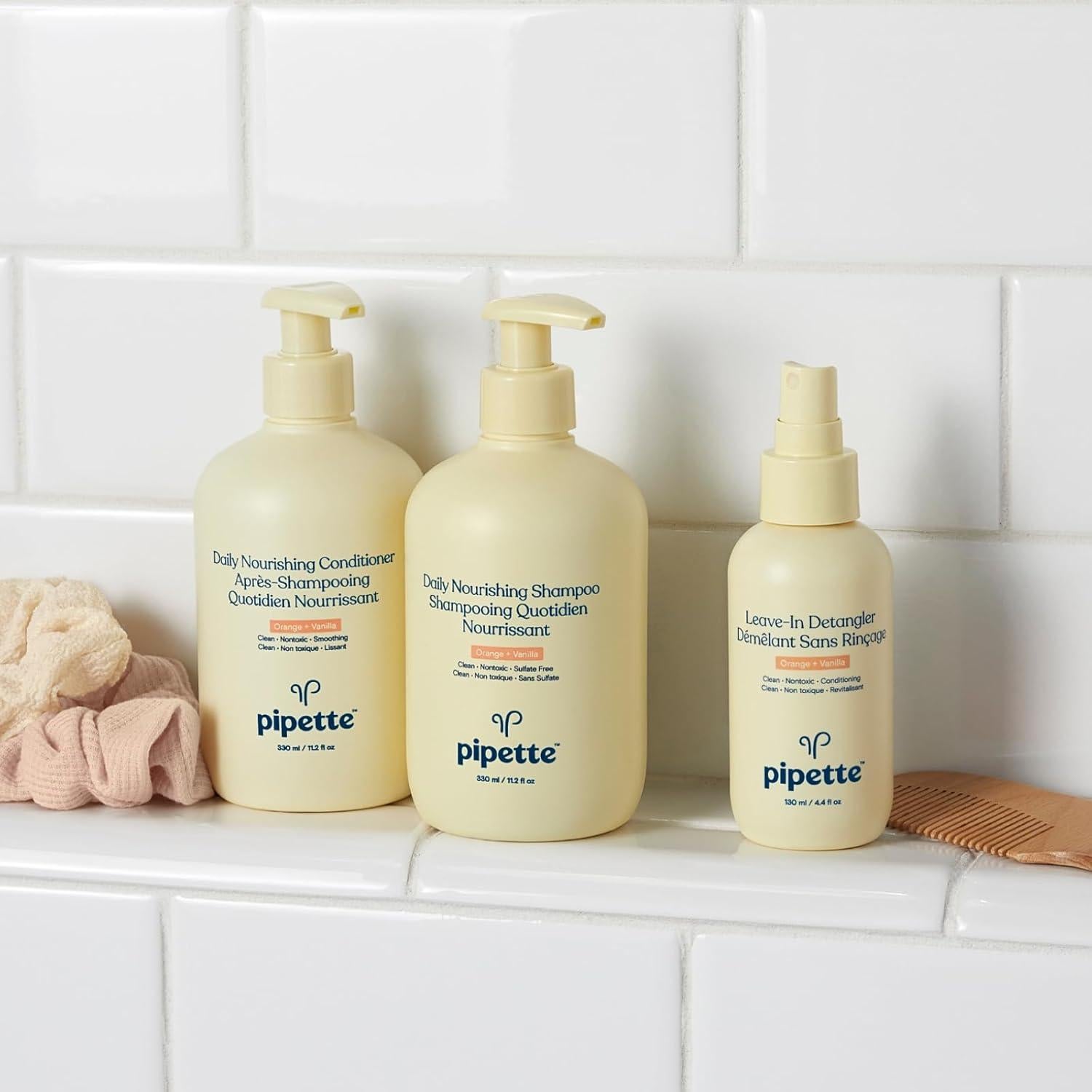 Dúo Champú y Acondicionador Nutritivo Pipette 414 ml