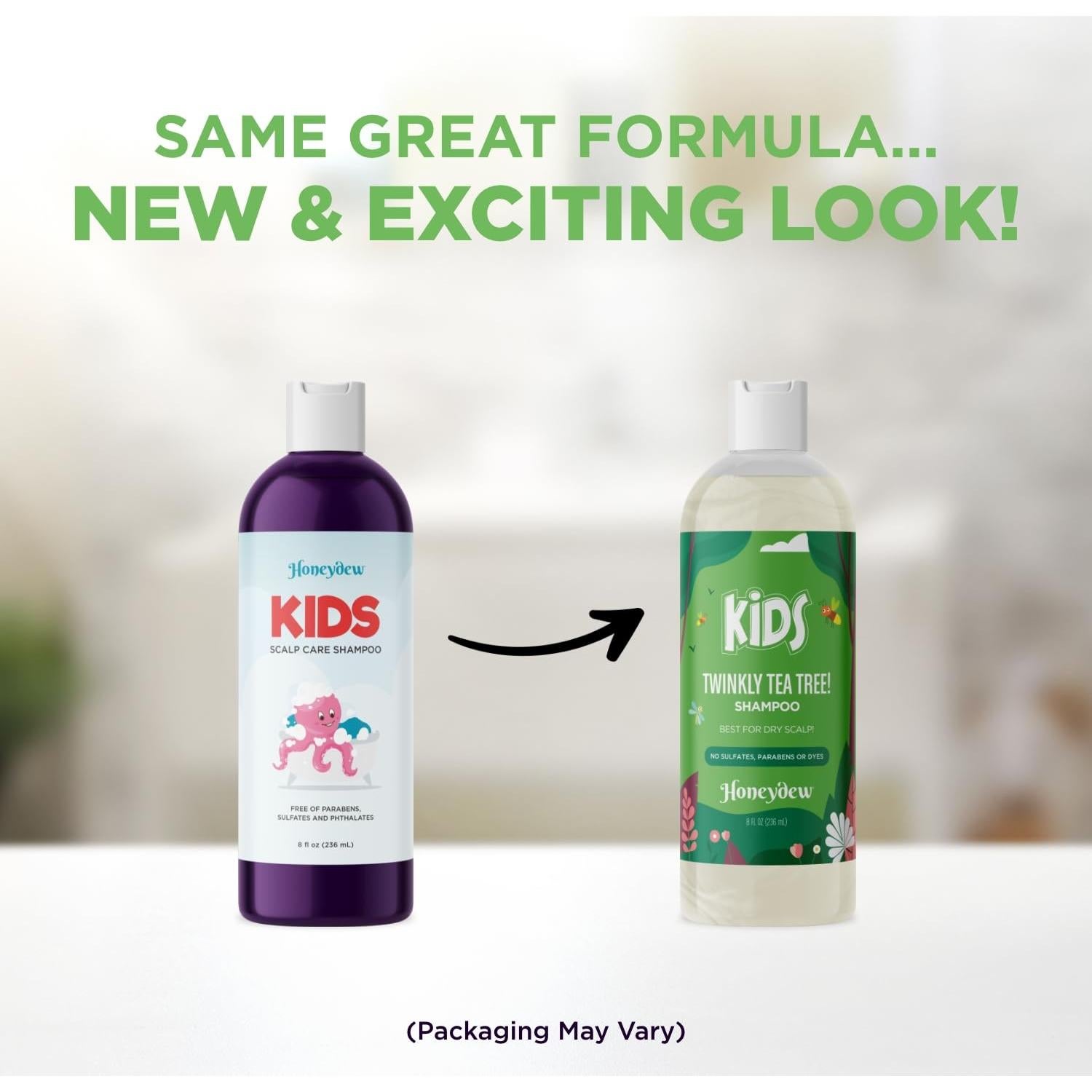 Champú Honeydew para Niños 236.6 ml - Cuero Cabelludo Seco