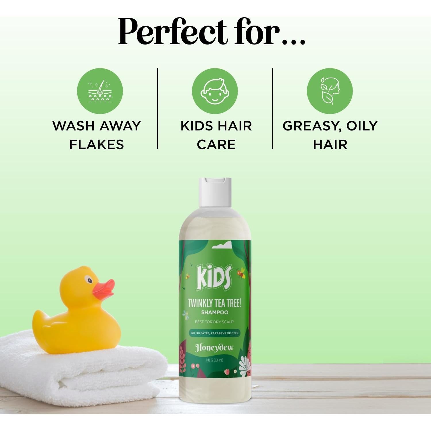 Champú Honeydew para Niños 236.6 ml - Cuero Cabelludo Seco