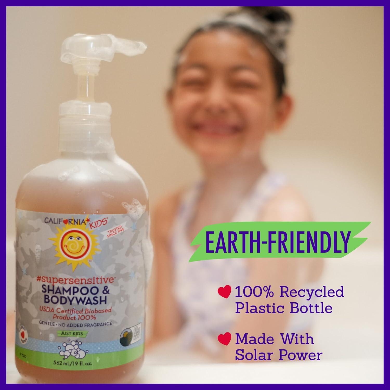 Champú y Gel de Baño Super Sensible California Kids 251 mL