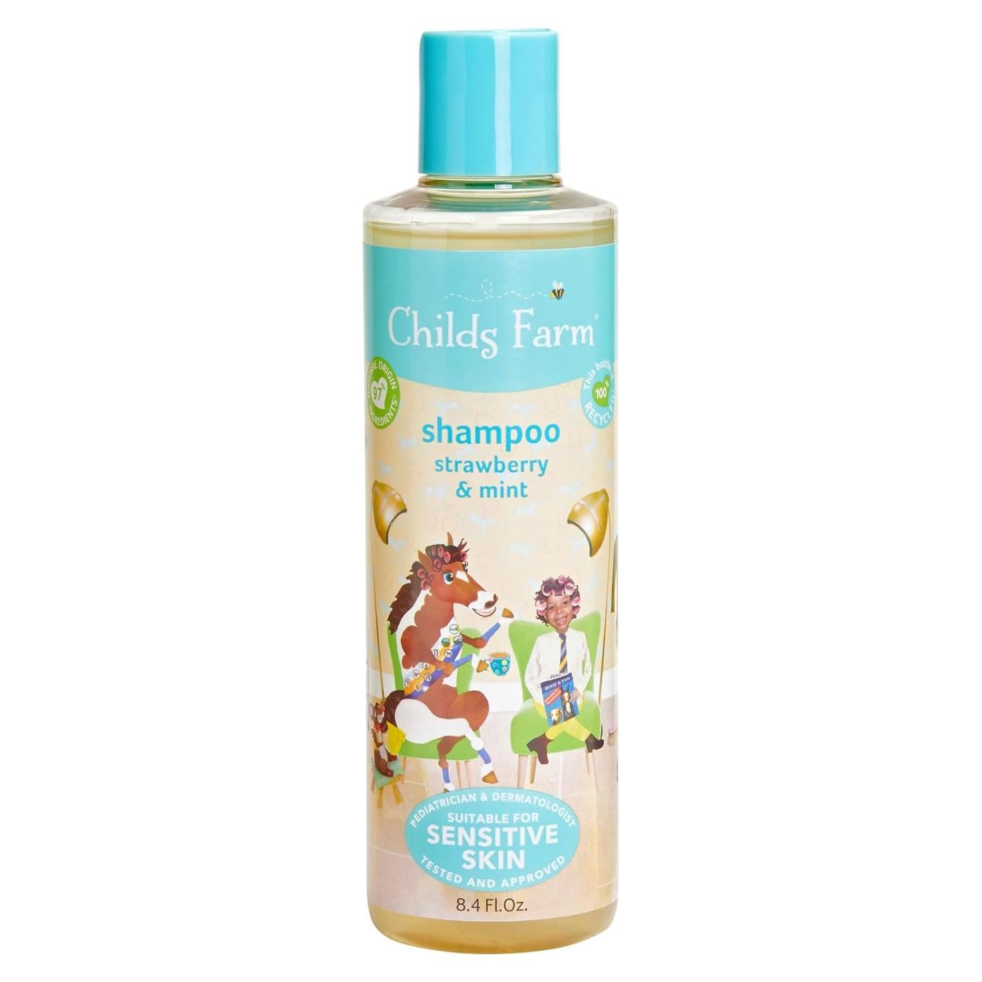 Champú para Niños Childs Farm 248 ml Fresa y Menta Orgánica