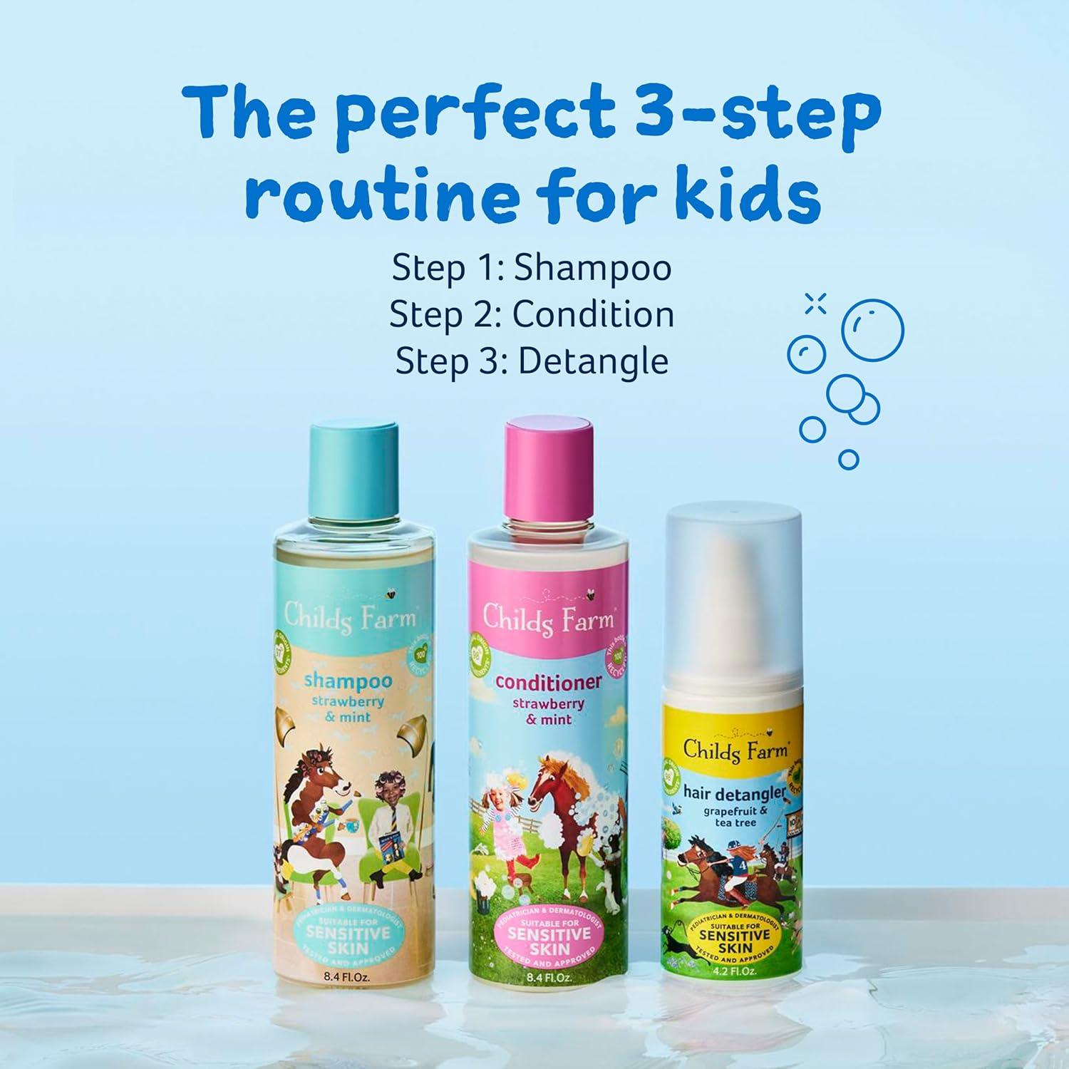 Champú para Niños Childs Farm 248 ml Fresa y Menta Orgánica