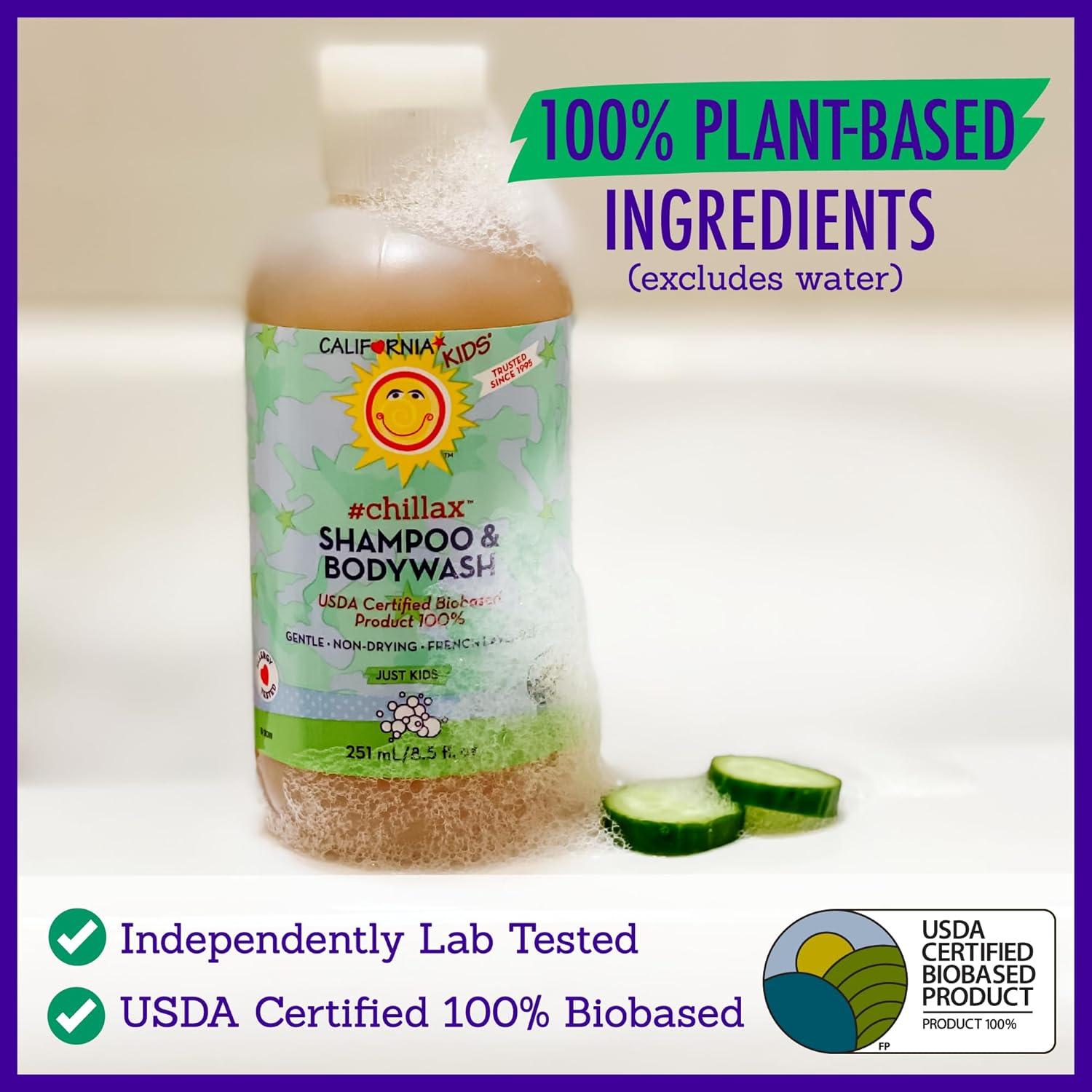 Champú y Gel de Baño California Kids 240g - Lavanda Orgánica