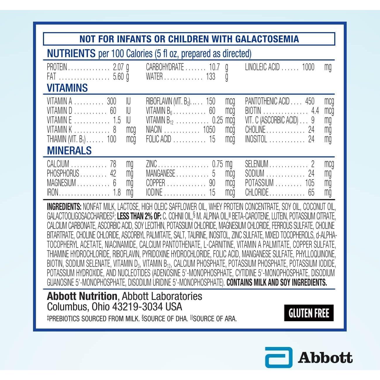 Similac Advance Fómula Infantil con Hierro 870g - 0-12 meses