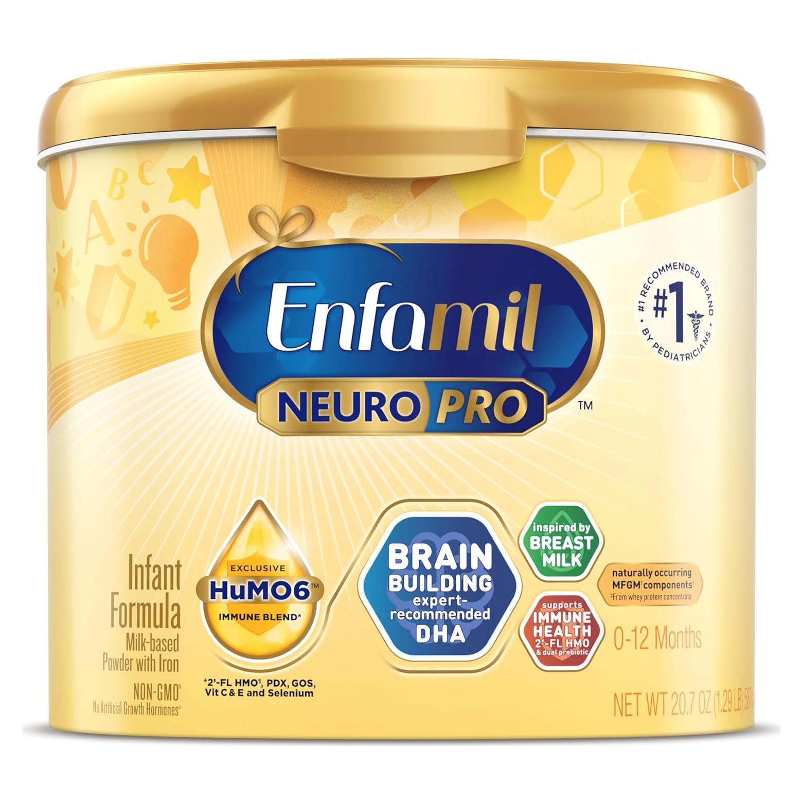 Fórmula Infantil Enfamil NeuroPro 585g - Desarrollo Cerebral DHA