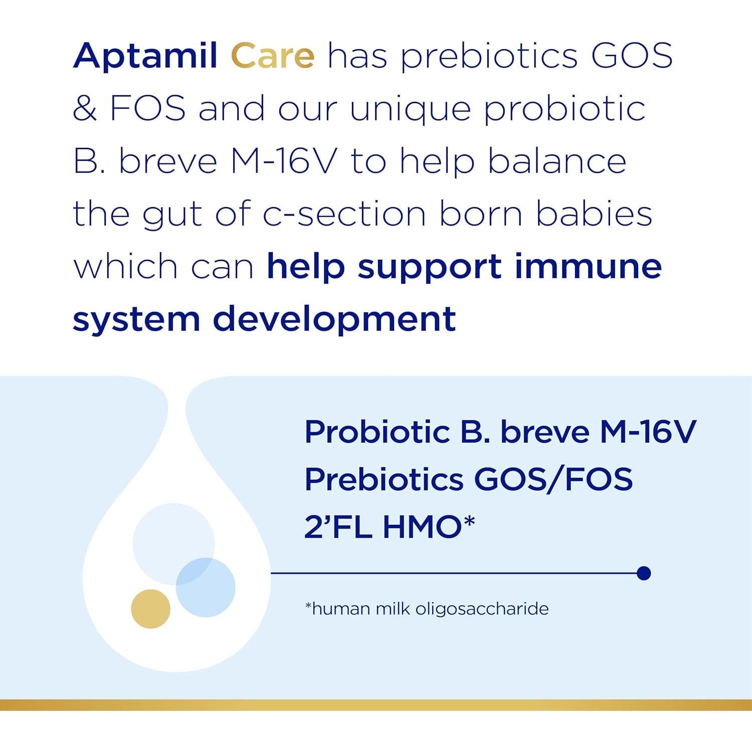 Aptamil Care Etapa 2 Fórmula Infantil 800g para Bebés 6+ Meses