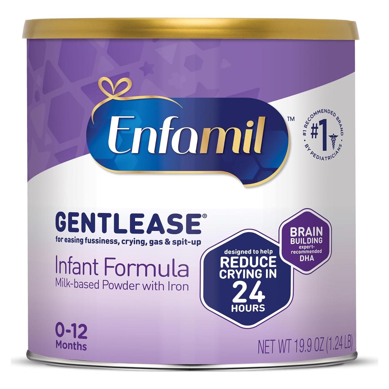 Fórmula para Bebés Enfamil Gentlease 563.9 g - Alivio Gas y Llanto