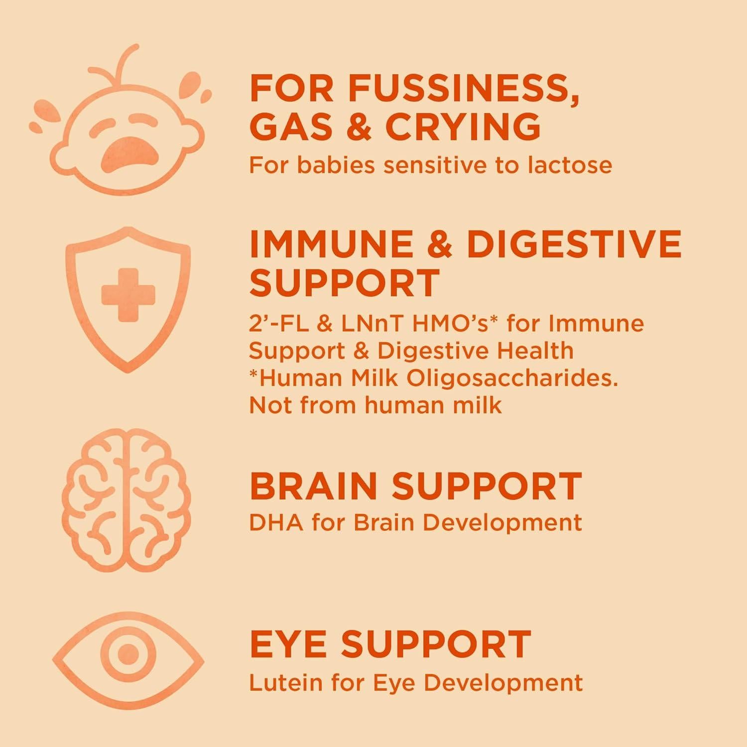 Fórmula Infantil Premium Mama Bear 942g - Sin Lactosa, DHA, HMO