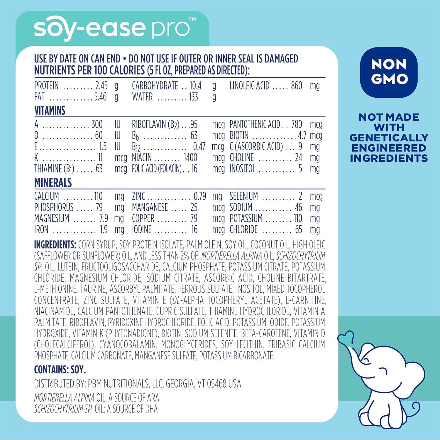 Fórmula Infantil Dr. Brown's Soy-ease Pro 567g - Libre de Lácteos
