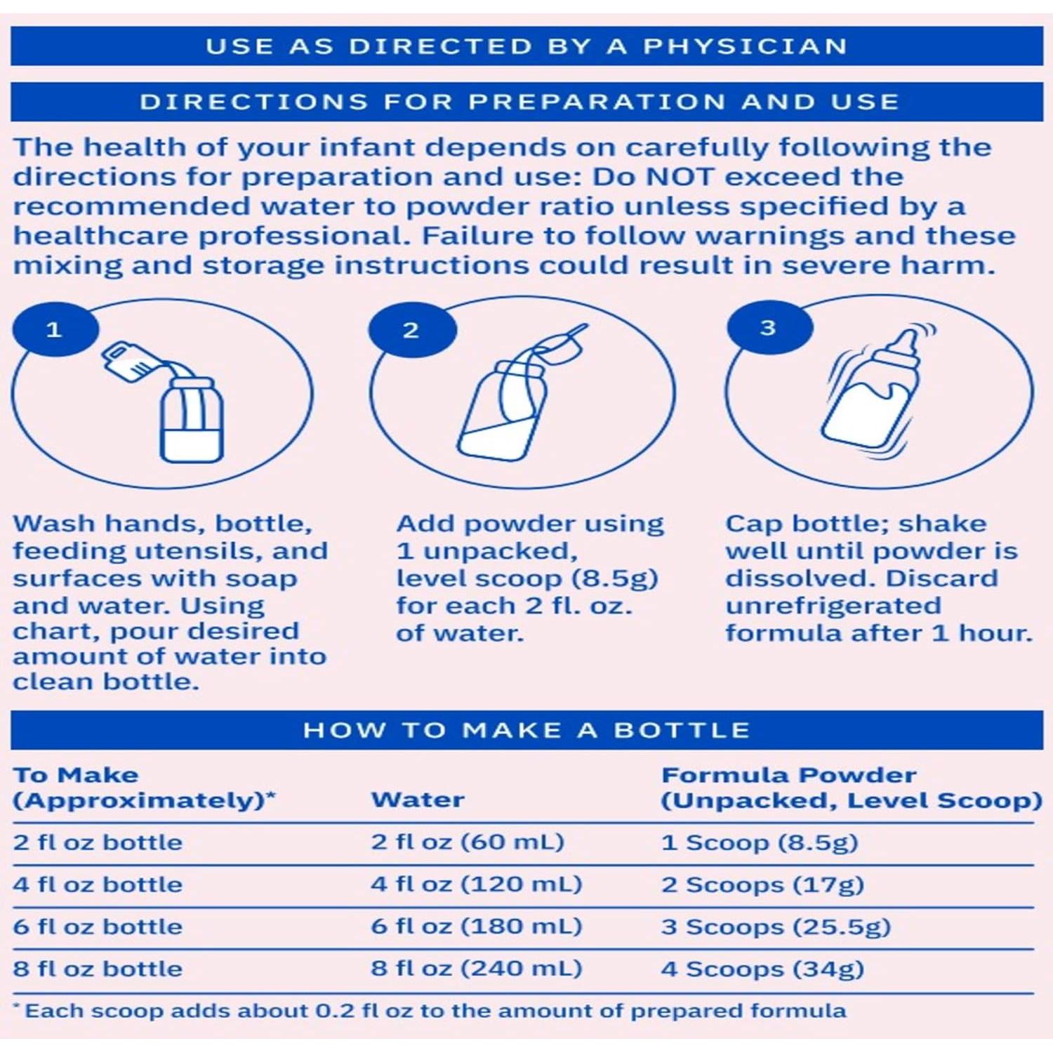 Fórmula Infantil Completa Baby's Only 595 g - A base de Leche