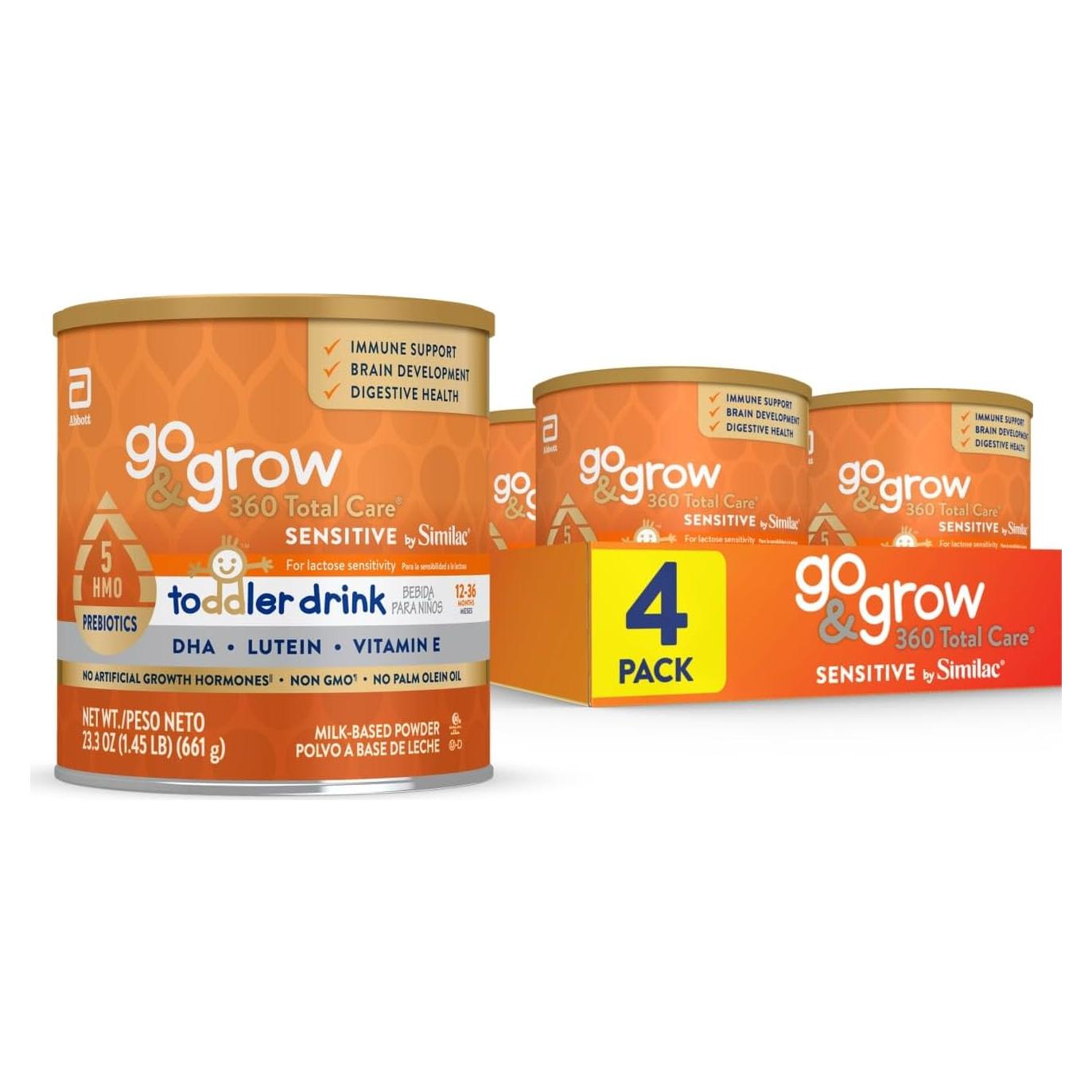 Bebida Nutricional Similac Go & Grow 360 Cuidado Total 660g x4