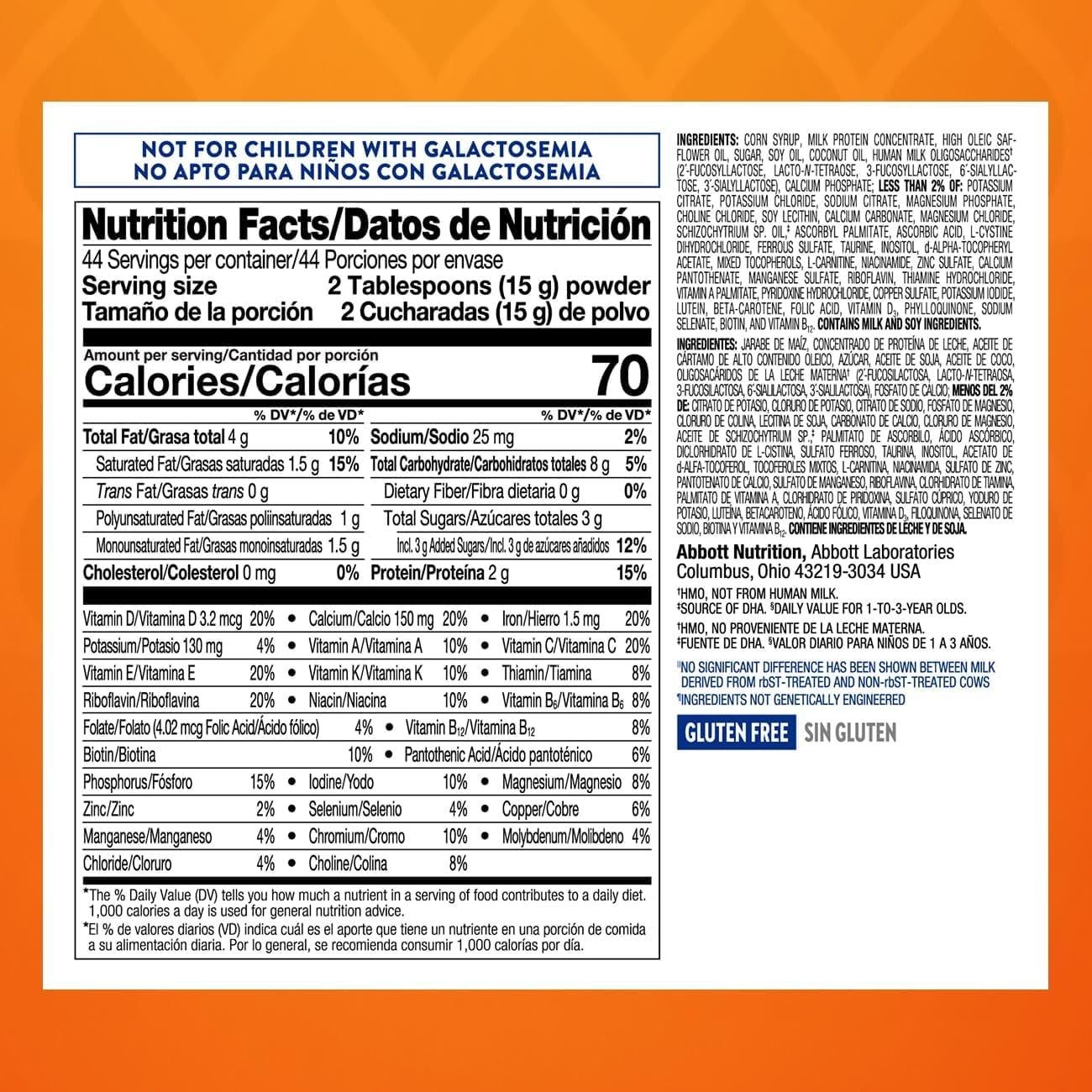 Bebida Nutricional Similac Go & Grow 360 Cuidado Total 660g x4