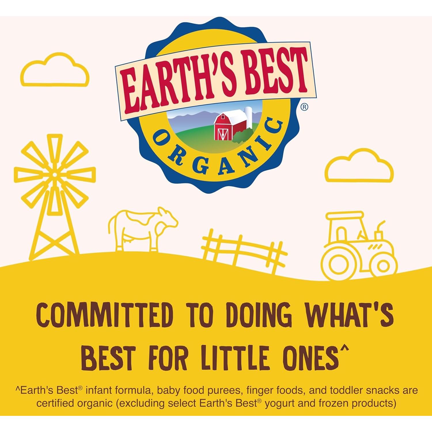 Fórmula Infantil Orgánica Earth's Best 907g Lactosa Reducida