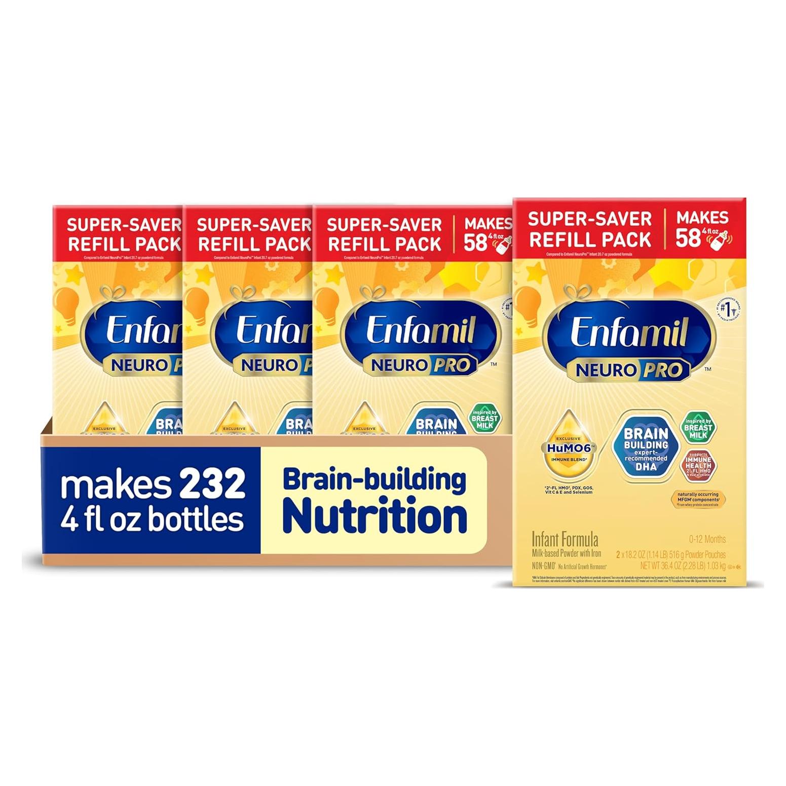 Fórmula Infantil Enfamil NeuroPro 4x1035.4g DHA MFGM