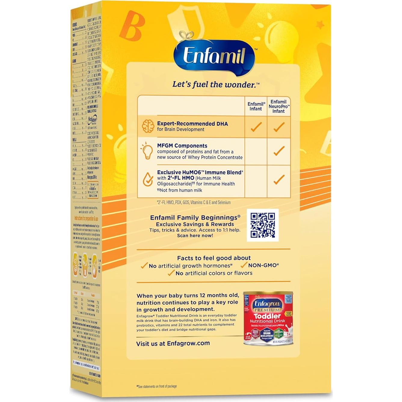 Fórmula Infantil Enfamil NeuroPro 4x1035.4g DHA MFGM