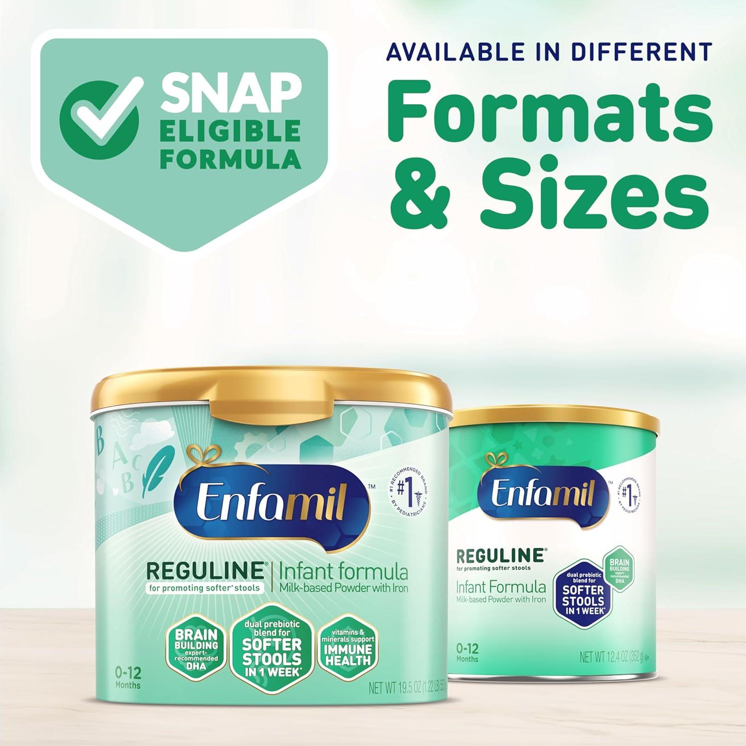 Fórmula Infantil Enfamil Reguline 553.2 g - Heces Blandas y DHA