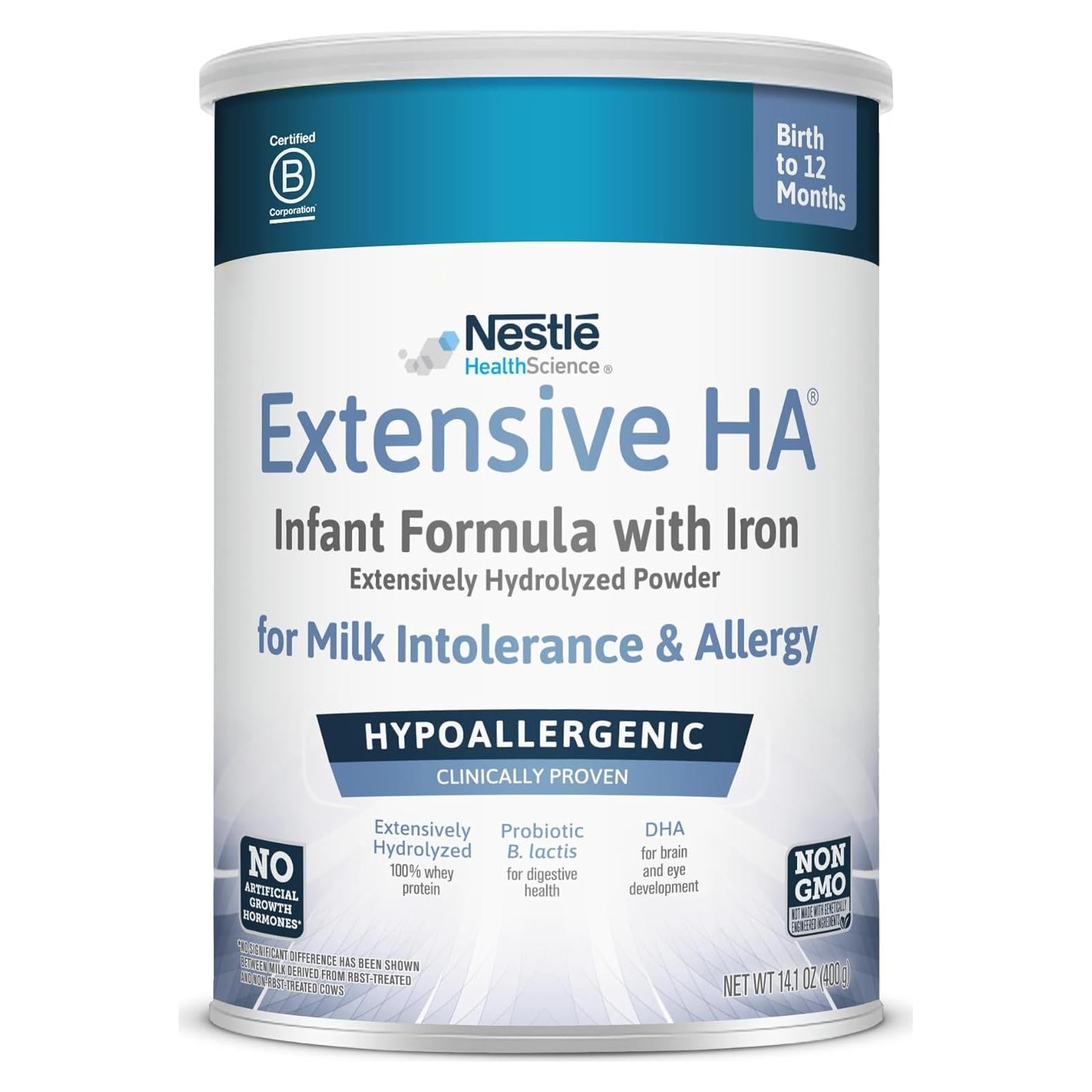 Fórmula Infantil Hipoalergénica Extensiva HA Gerber 400 g