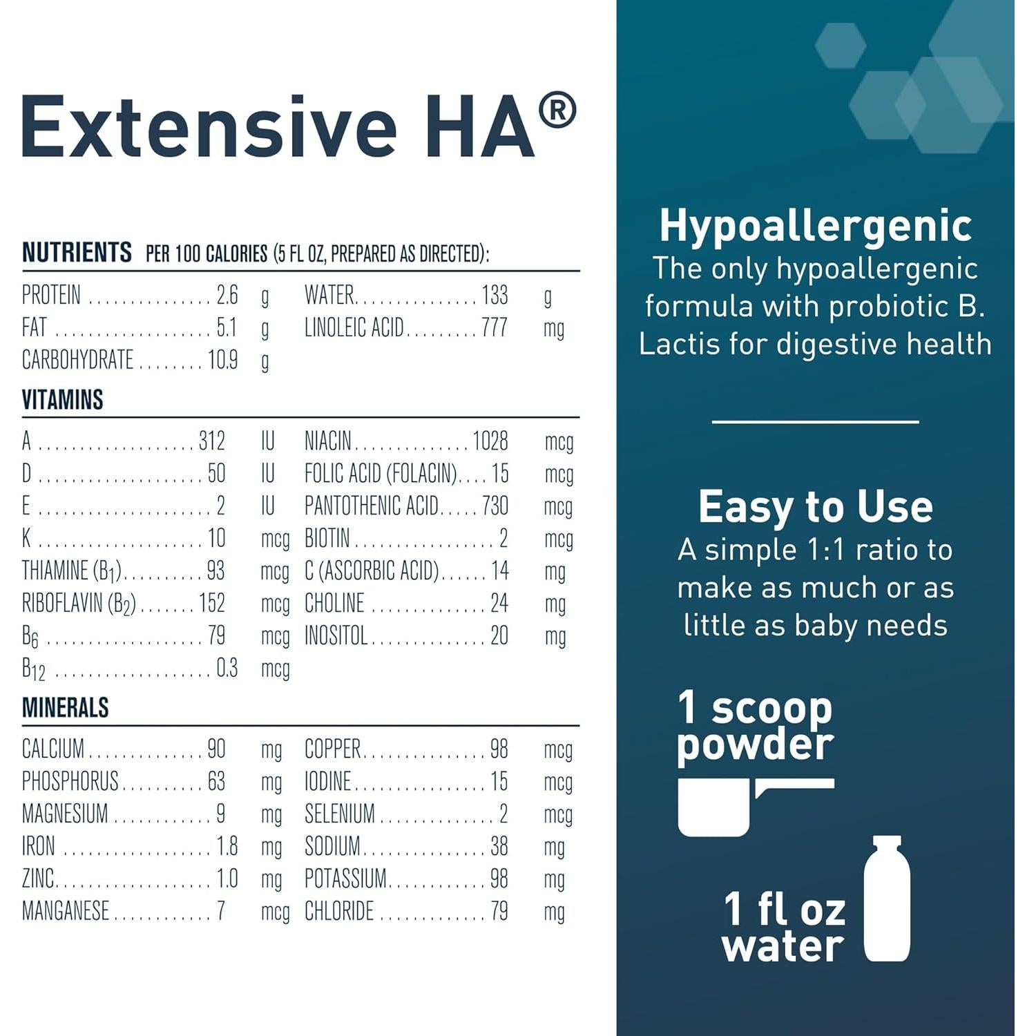 Fórmula Infantil Hipoalergénica Extensiva HA Gerber 400 g