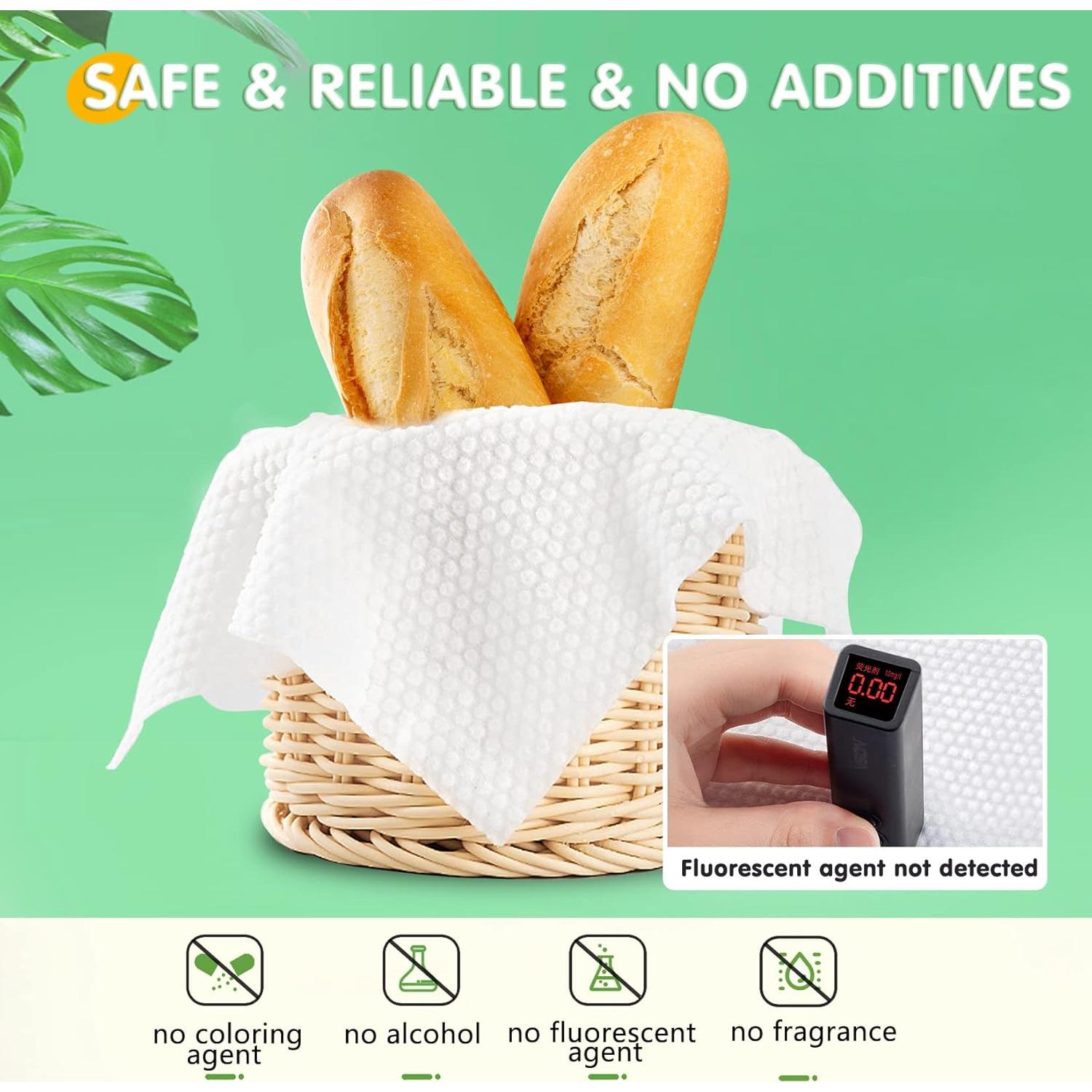 Toalla Facial Desechable 100% Algodón Multiusos 10x16cm