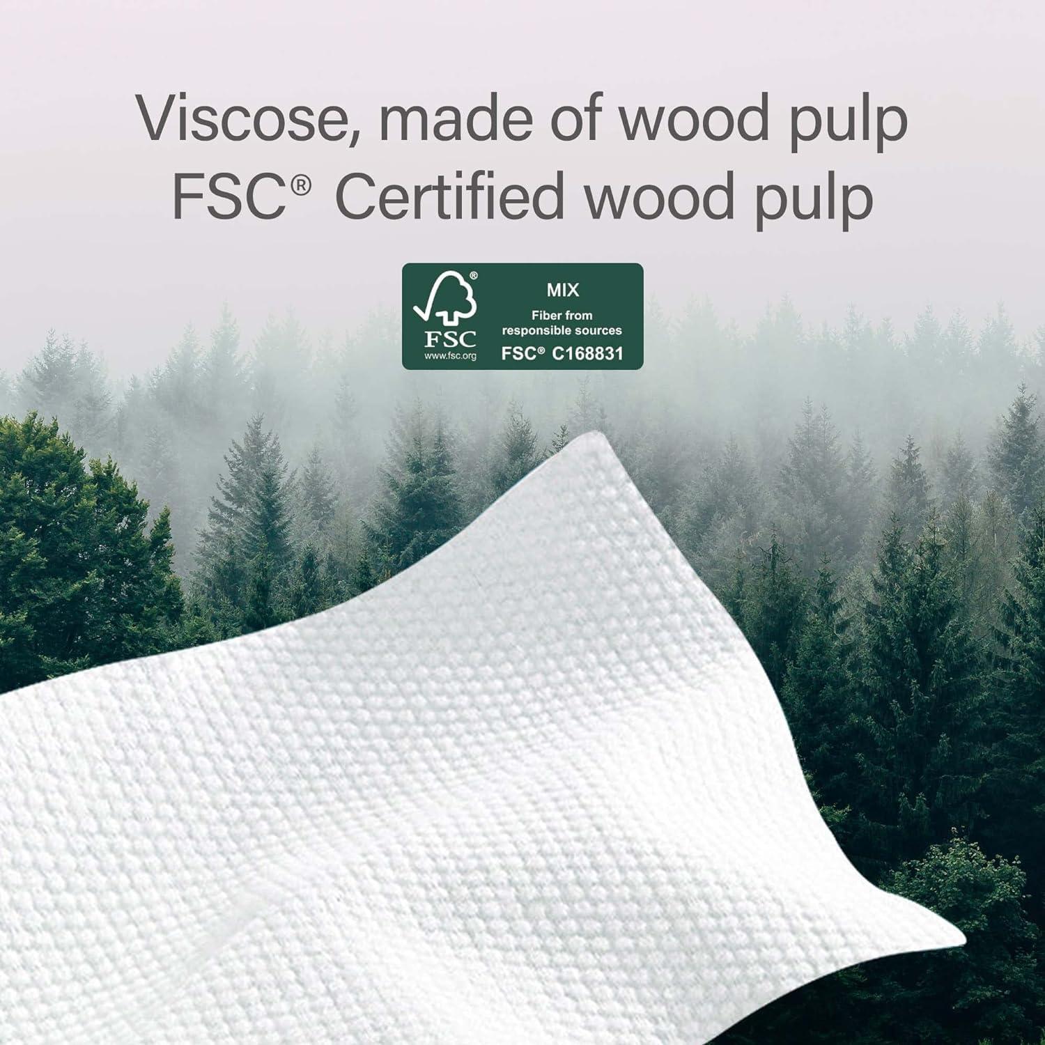 Toallas Faciales Desechables Unifree - 240 Toallas Suaves 20x20cm