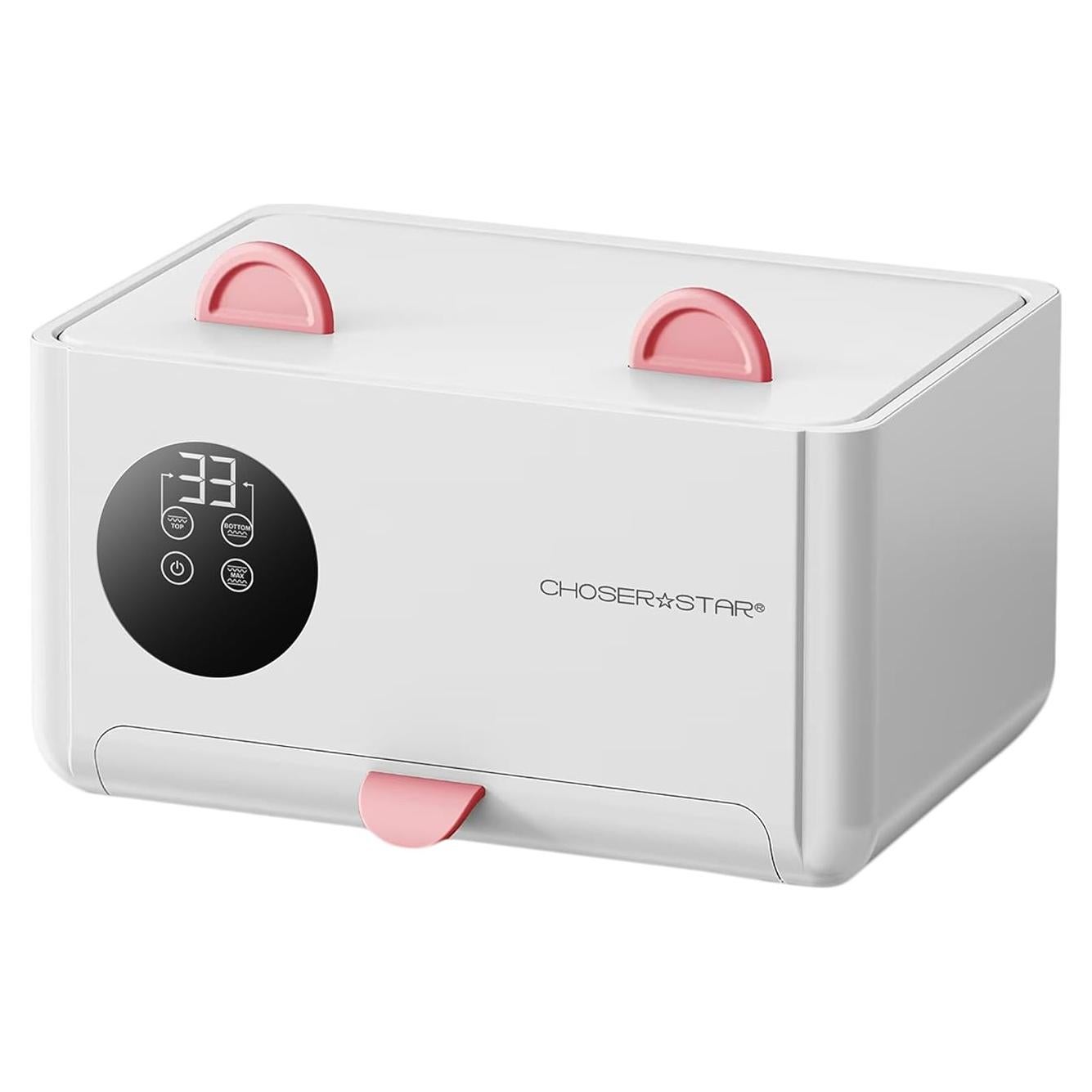 Calentador de Toallitas para Bebé con Orejas de Gato - 4 Temperaturas