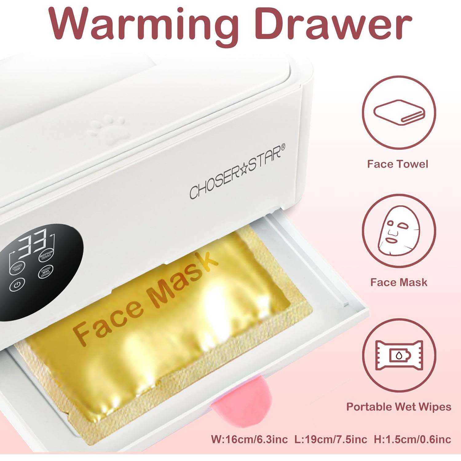 Calentador de Toallitas para Bebé con Orejas de Gato - 4 Temperaturas