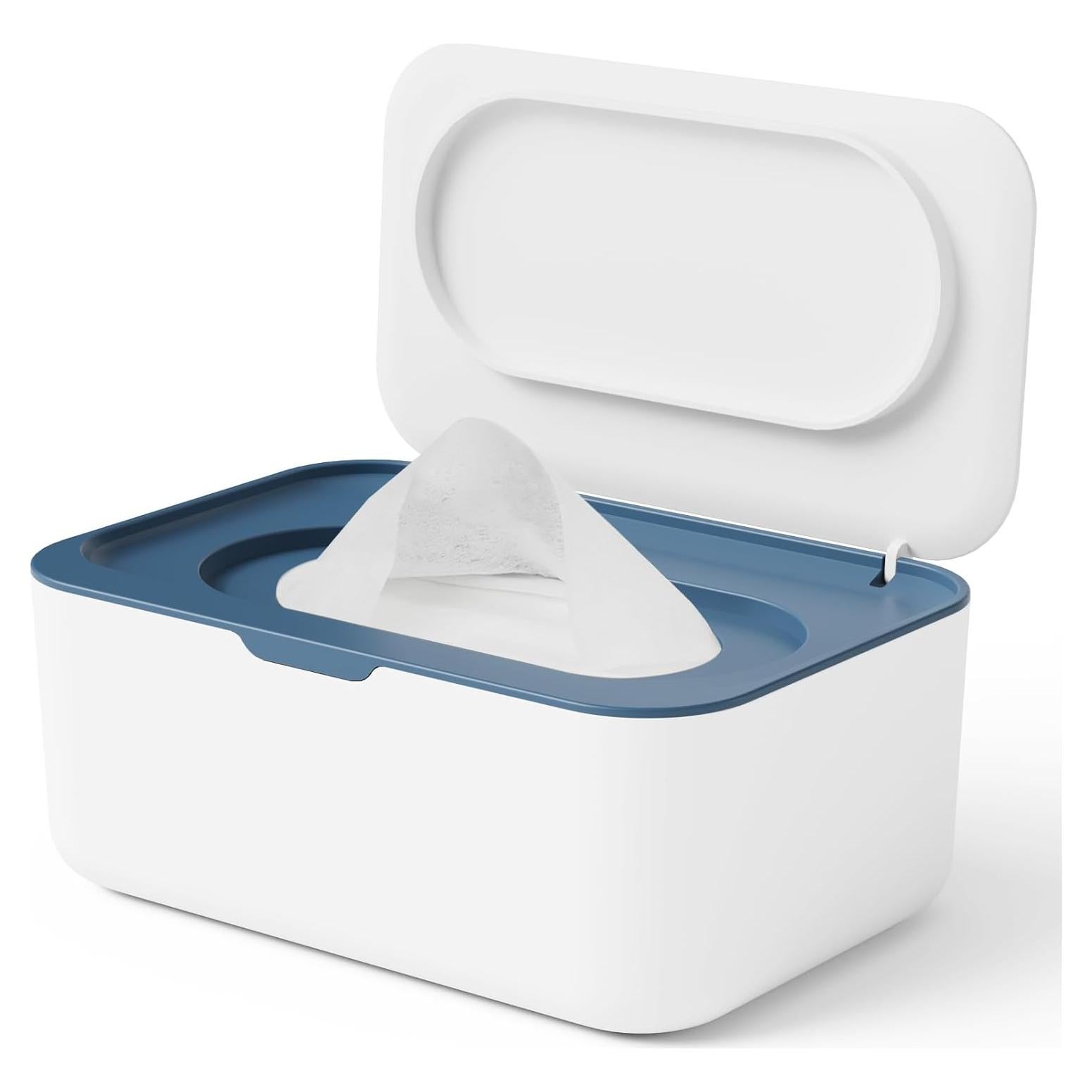 Dispensador de Toallitas Seposeve Azul, Recargable, 80 Piezas