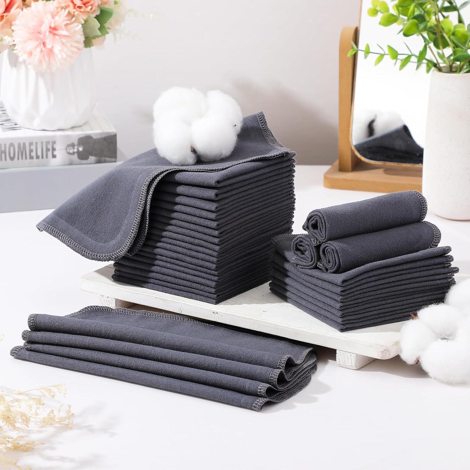 48 Pañuelos de Tela Reutilizables para Bebés SmoothNovelty 20x20cm