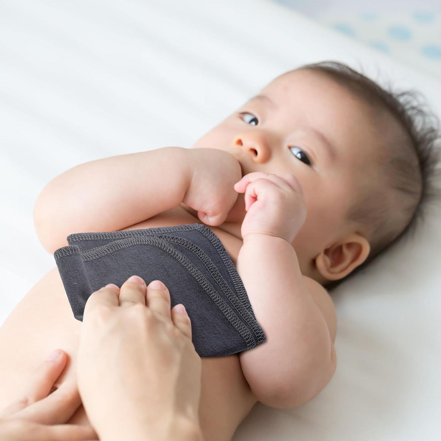 48 Pañuelos de Tela Reutilizables para Bebés SmoothNovelty 20x20cm