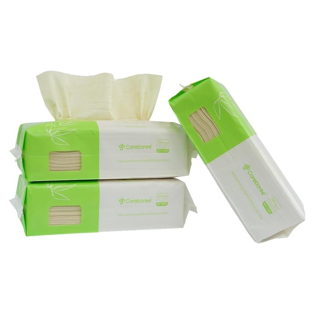 Toallitas Secas Multiusos Careboree 100% Rayón de Bambú