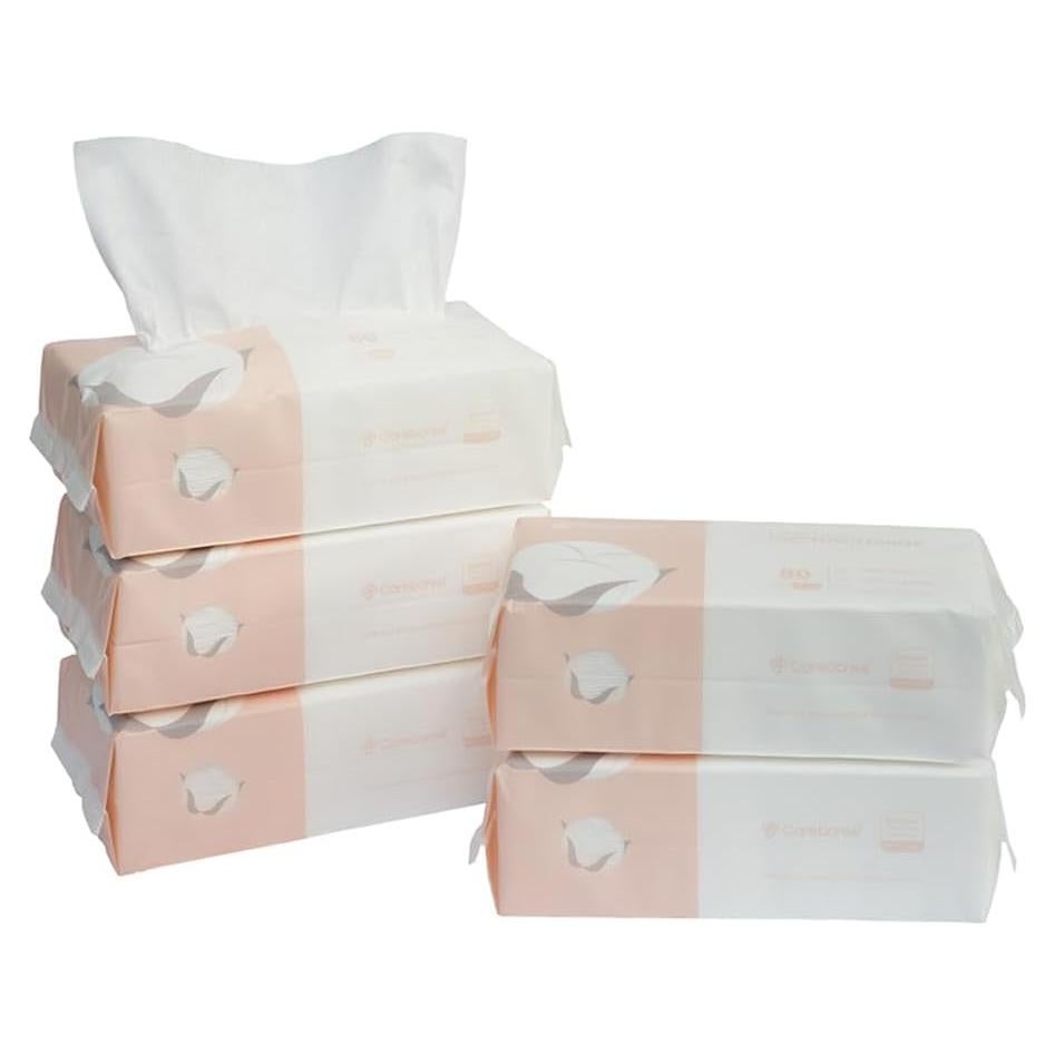 Toallitas Secas Extra Gruesas Careboree 100% Algodón 20x20cm