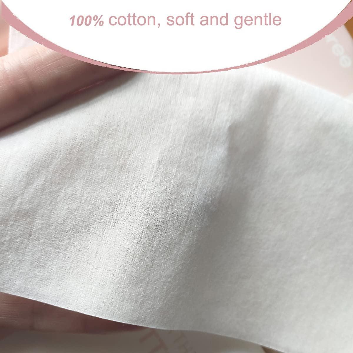 Toallitas Secas Extra Gruesas Careboree 100% Algodón 20x20cm