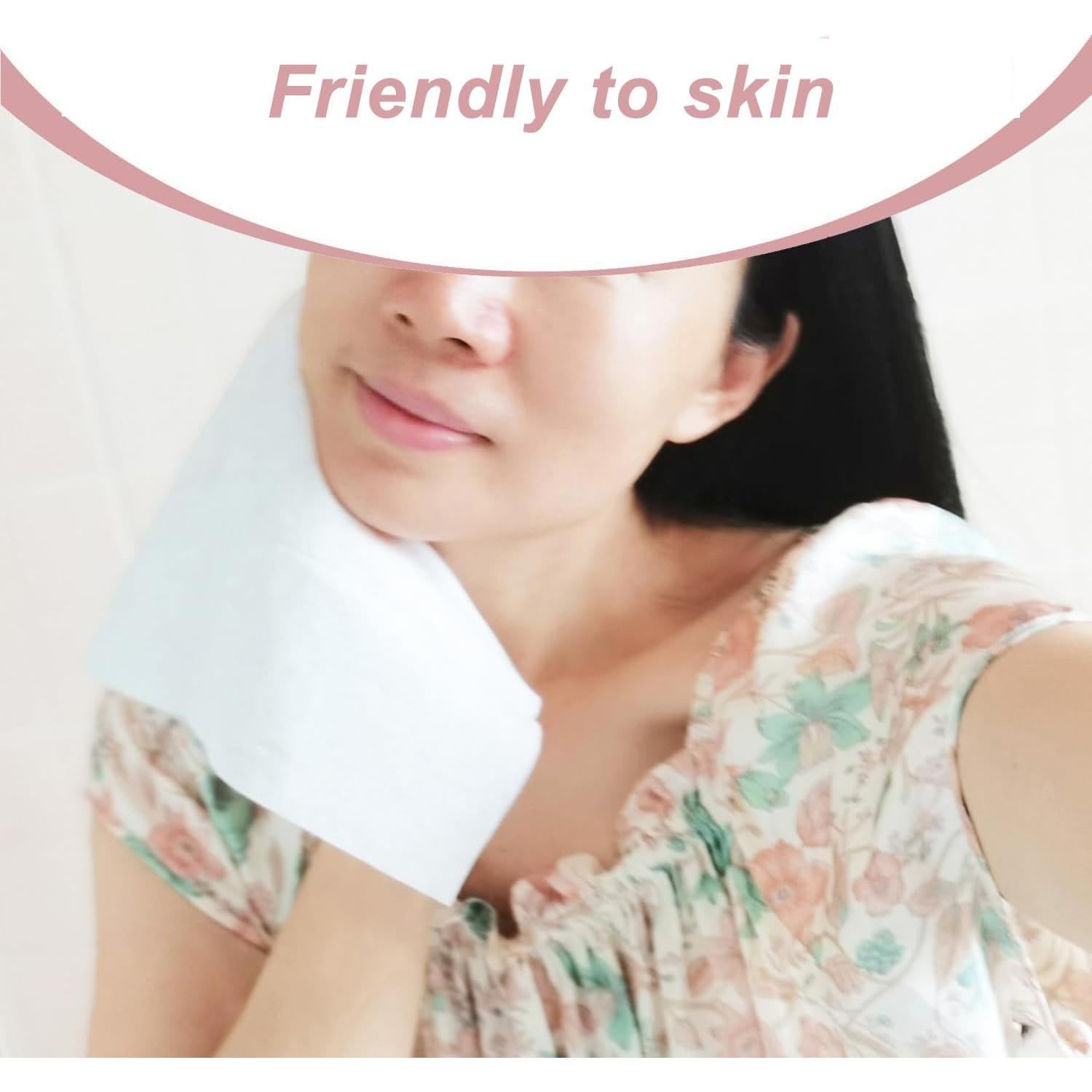 Toallitas Secas Extra Gruesas Careboree 100% Algodón 20x20cm