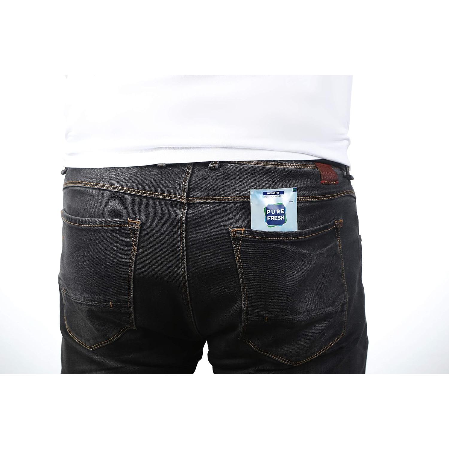 Toallitas Húmedas PureFresh 40 Unidades Desechables Sin Alcohol