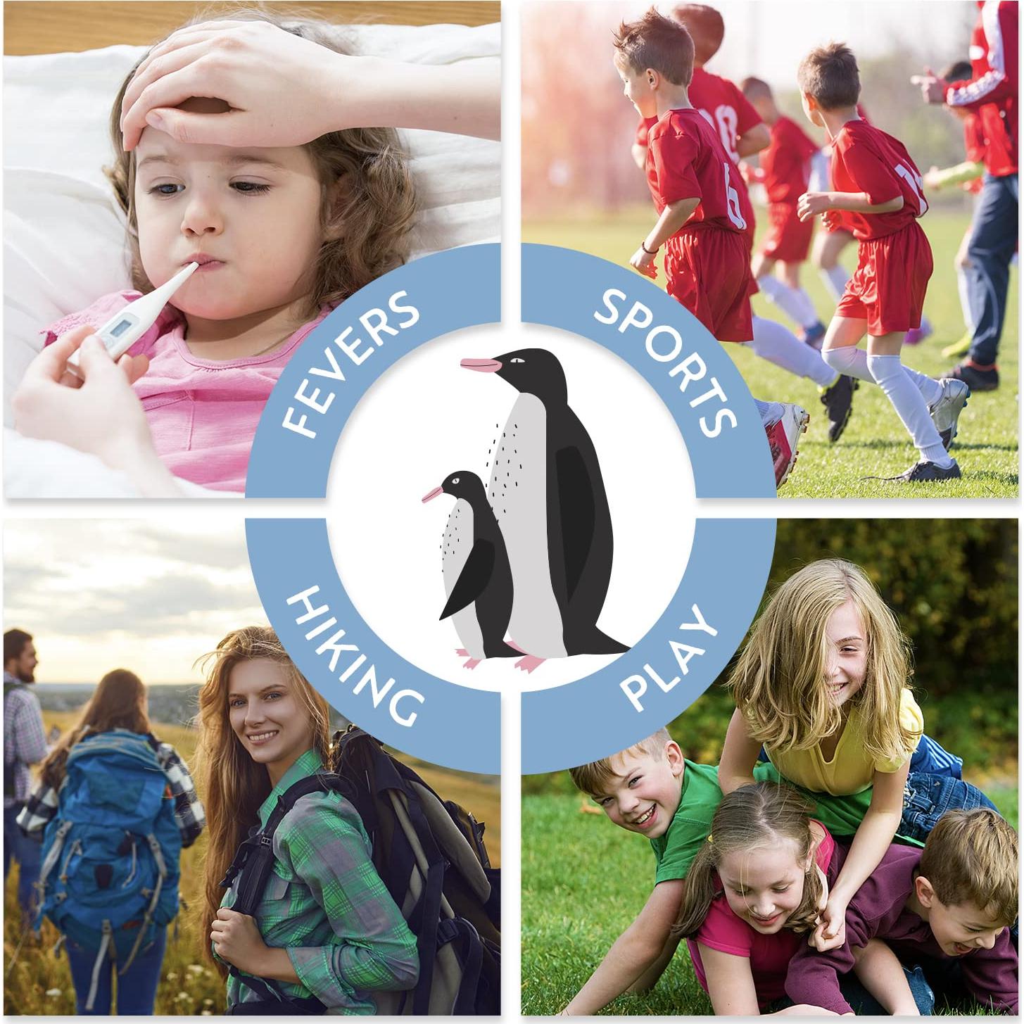 Toallitas Fever-eez 32 Unidades para Bebés y Adultos - Alivio Fiebre