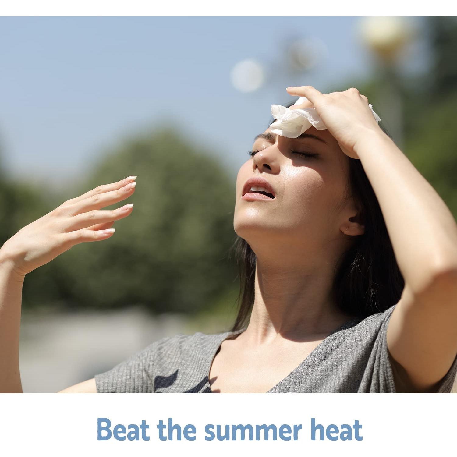 Toallitas Fever-eez 32 Unidades para Bebés y Adultos - Alivio Fiebre