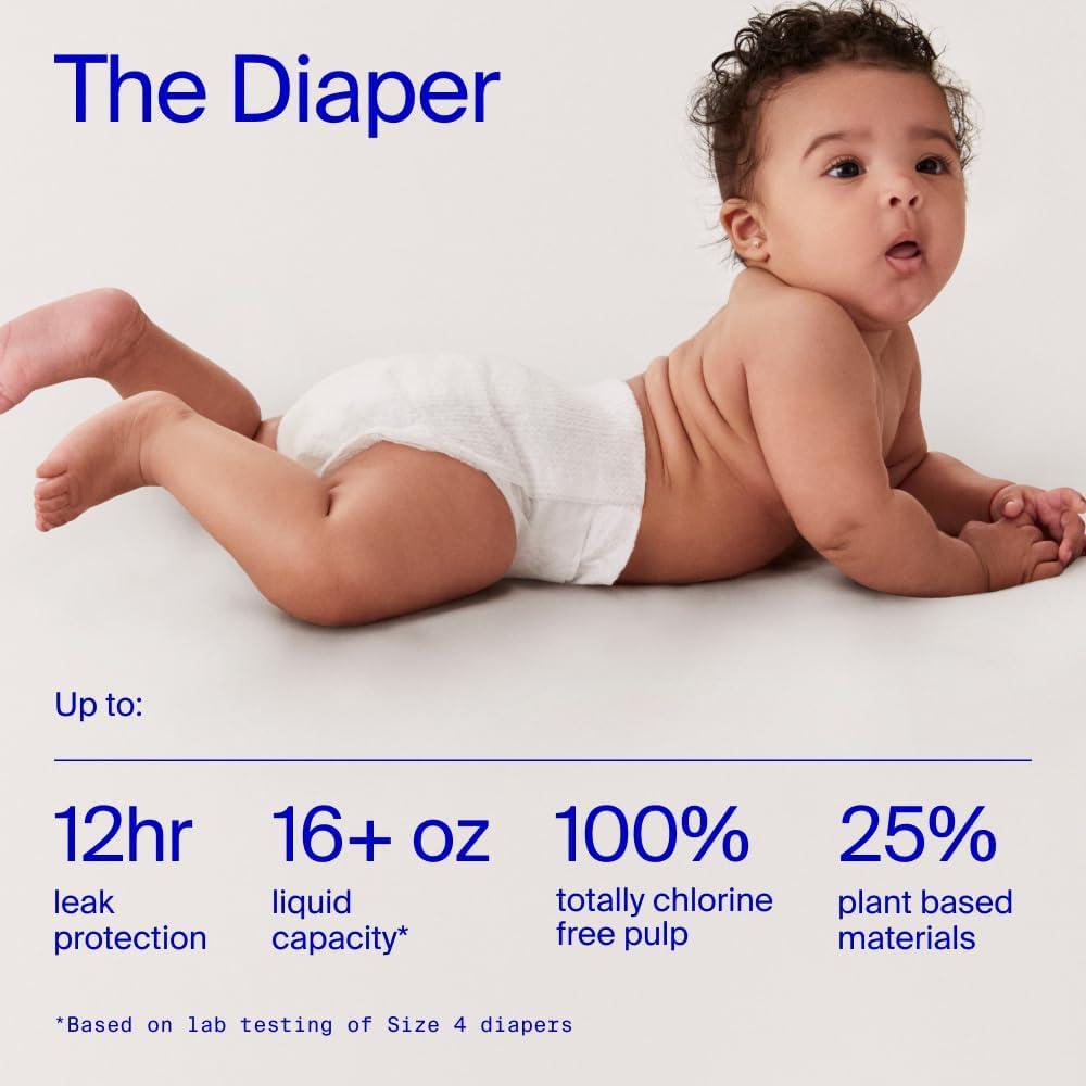 Kit Pañales Recién Nacido Coterie 186u + Toallitas 672u Hipoalergénicas