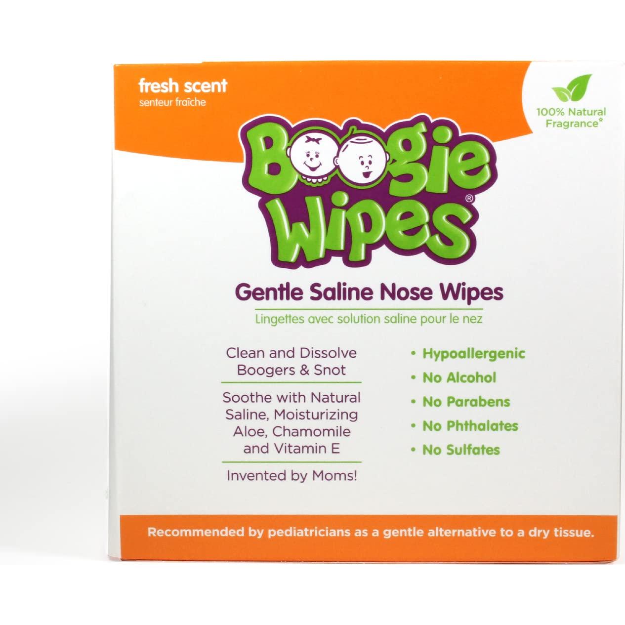 Toallitas Salinas para Bebés Nehemiah, 45 Unidades, Aloe y Vitamina E