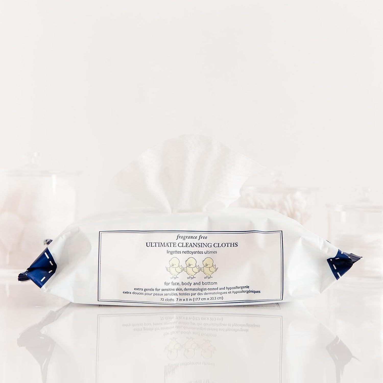 Toallitas de Limpieza Corporal y Facial Noodle & Boo 72 Unidades