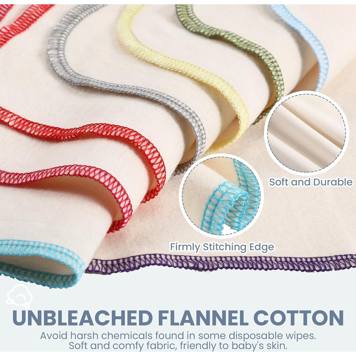 Pañuelos de Tela Reutilizables Mixweer 96 Pcs 20x20 cm