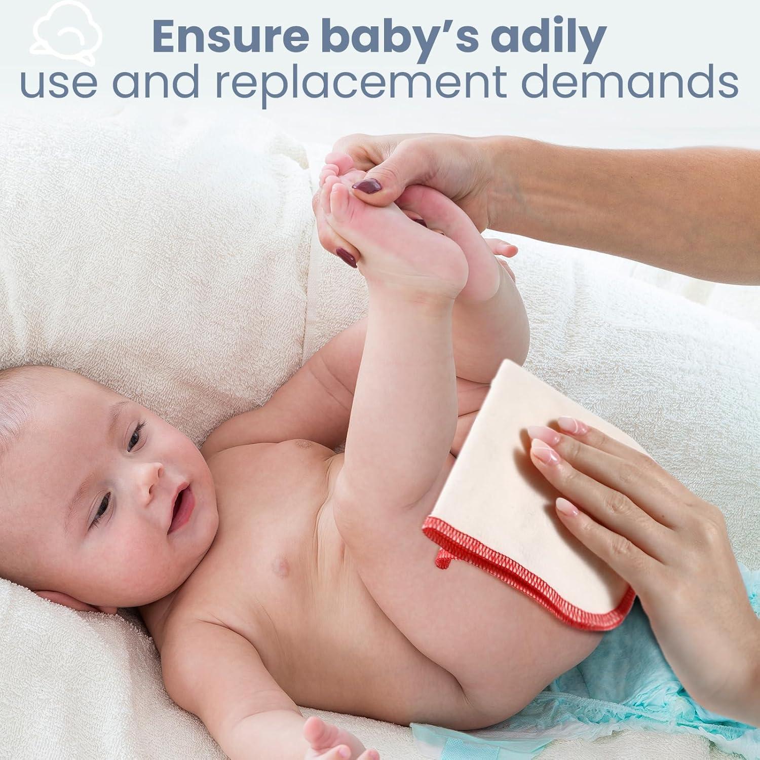 Pañuelos de Tela Reutilizables Mixweer 96 Pcs 20x20 cm