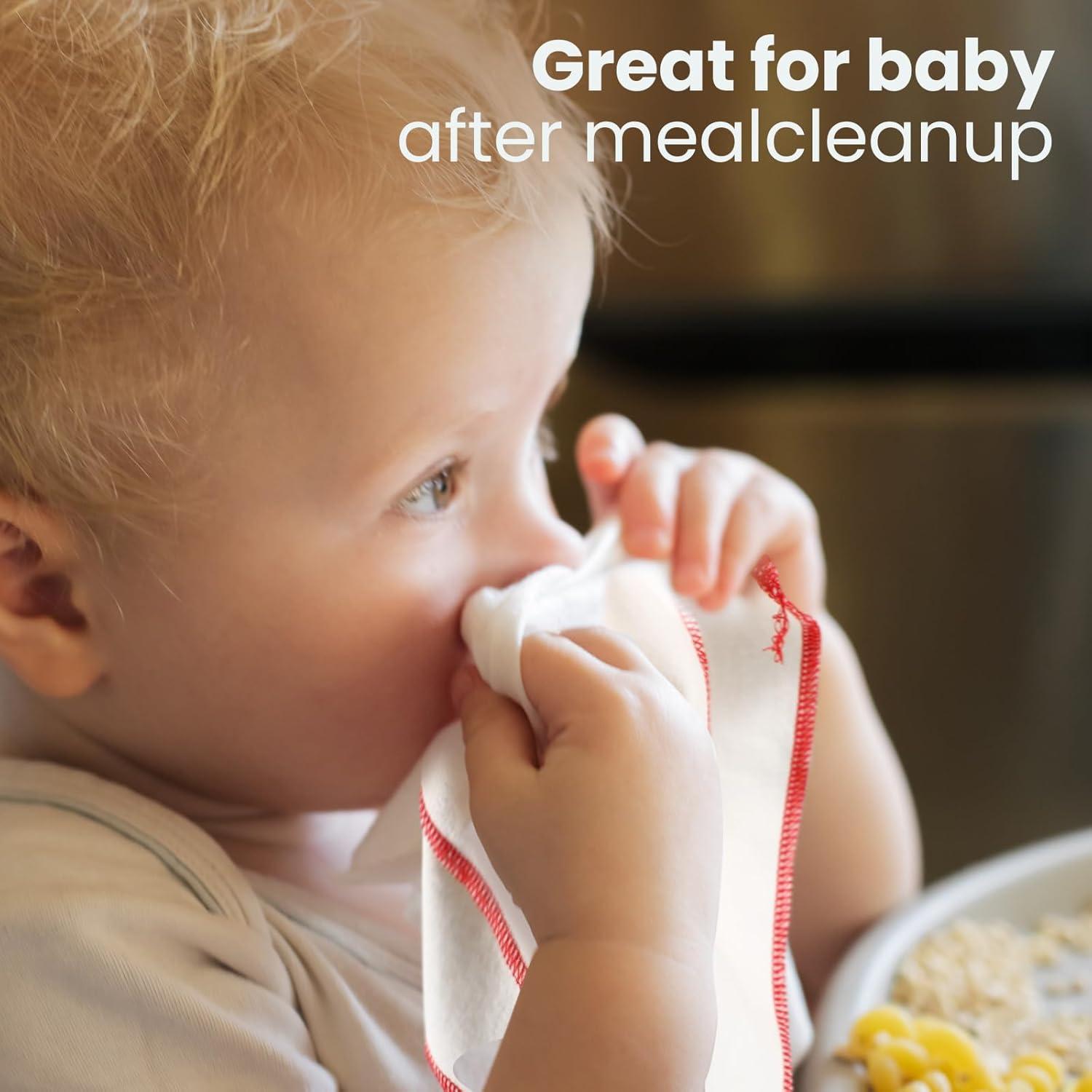 Pañuelos de Tela Reutilizables Mixweer 96 Pcs 20x20 cm