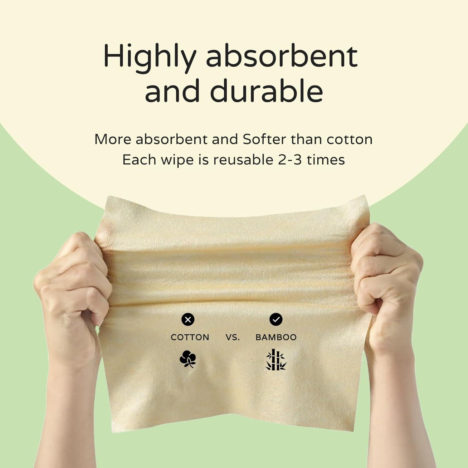 Toallitas Húmedas PoeticEHome para Piel Sensible - 400 Unidades