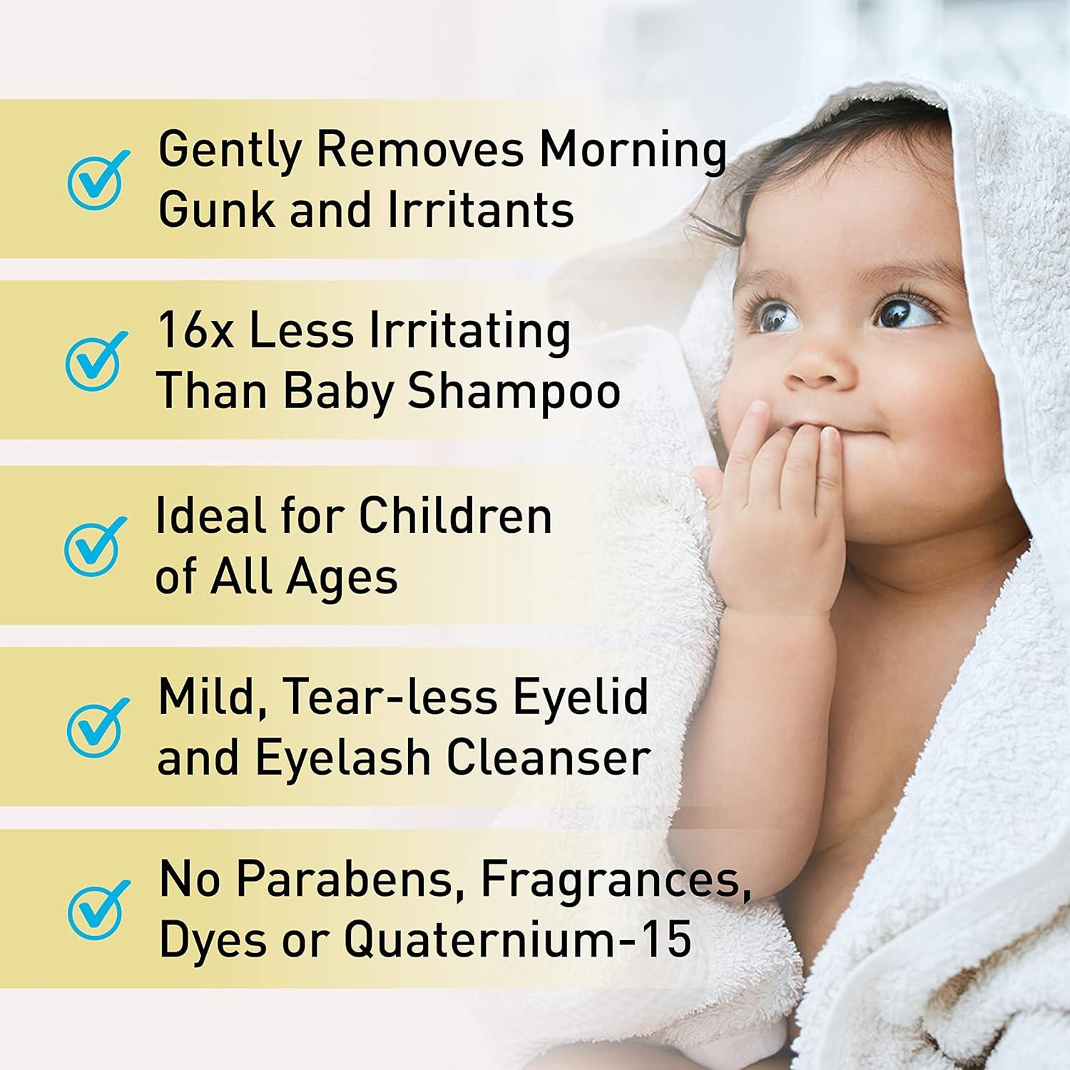 Limpiador de Párpados y Pestañas para Bebés OCuSOFT 20 Toallitas