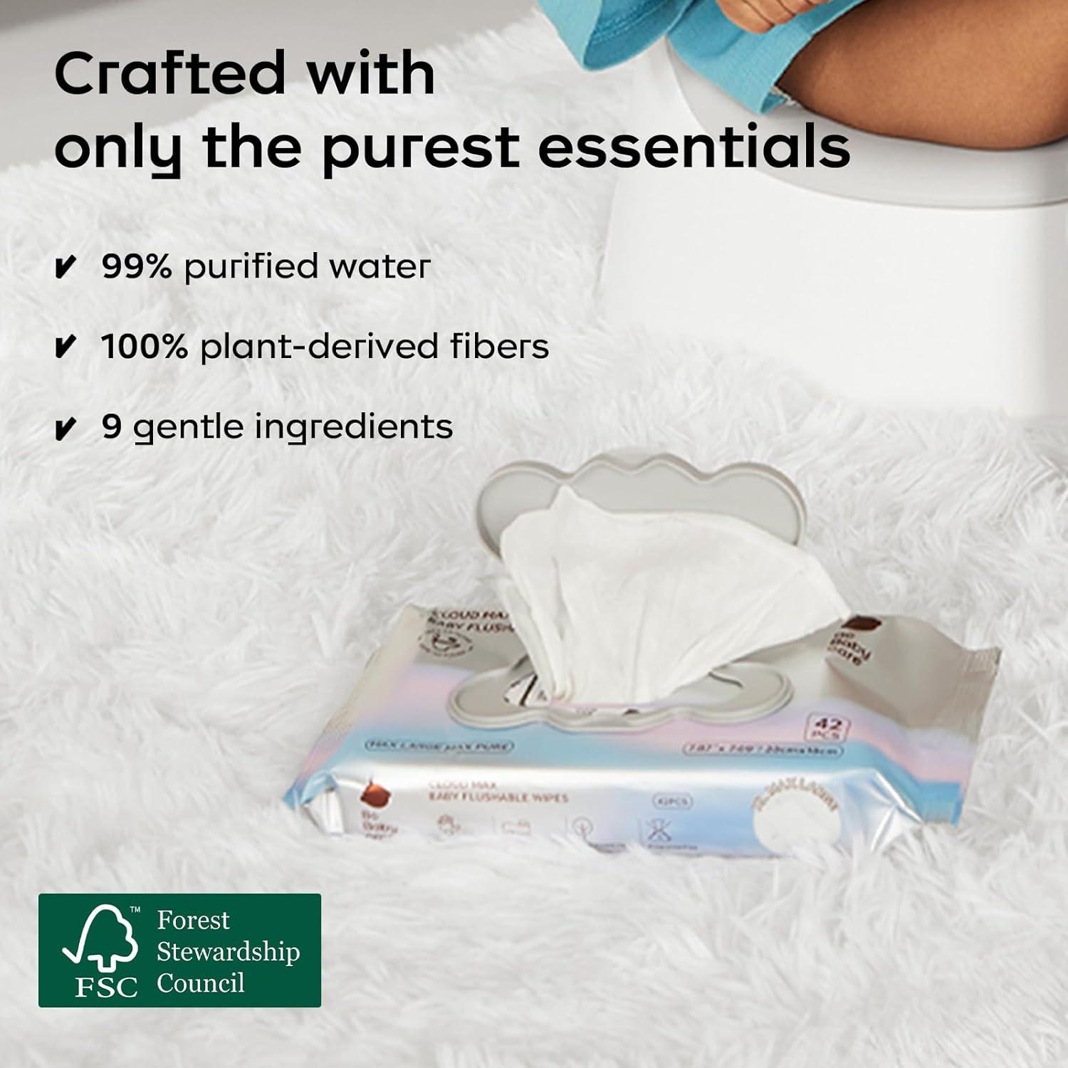 Toallitas Desechables Hipoalergénicas BC Babycare 336 Unidades