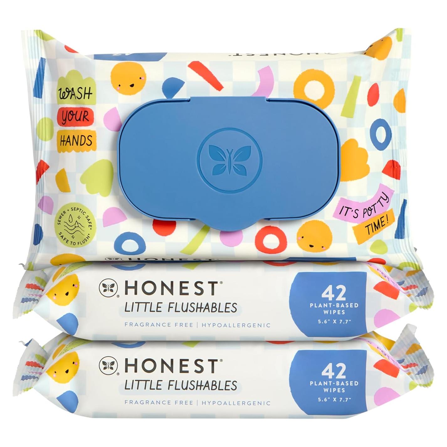 Toallitas Desechables Hipoalergénicas The Honest Company 126 Unidades