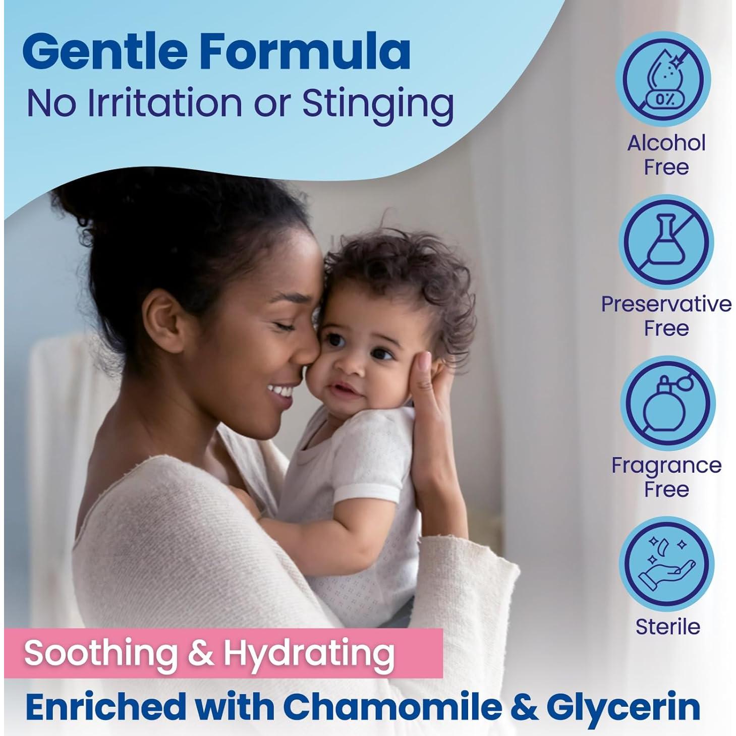 Toallitas para Párpados Bebé Dr. Fischer - 30 Unidades Hipoalergénicas