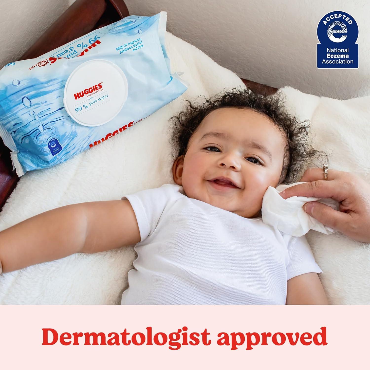 Toallitas Huggies 99% Agua Pura Sin Fragancia - 504 Unidades