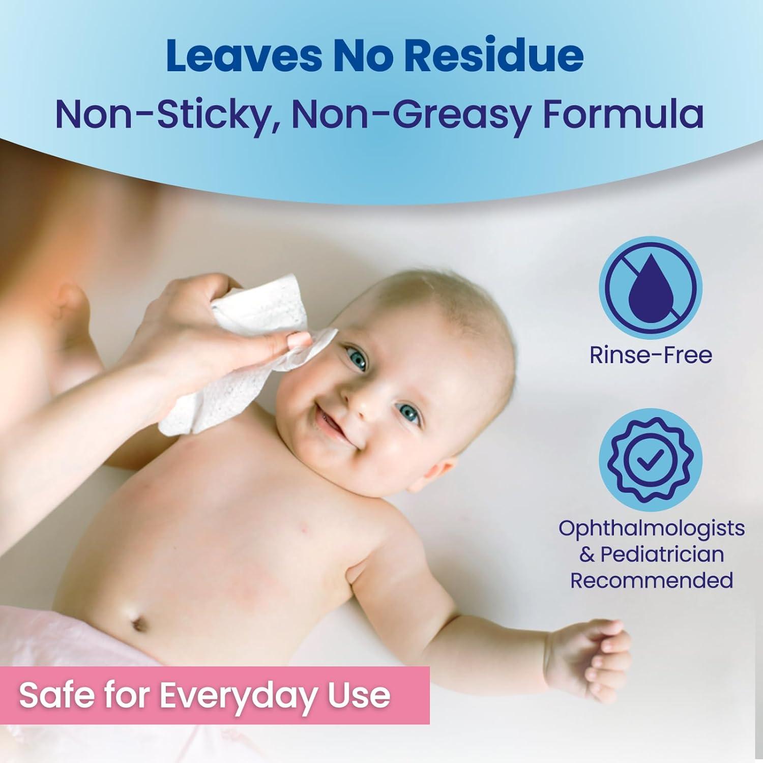 Toallitas para Párpados Premium Dr. Fischer 60 Unidades Hipoalergénicas