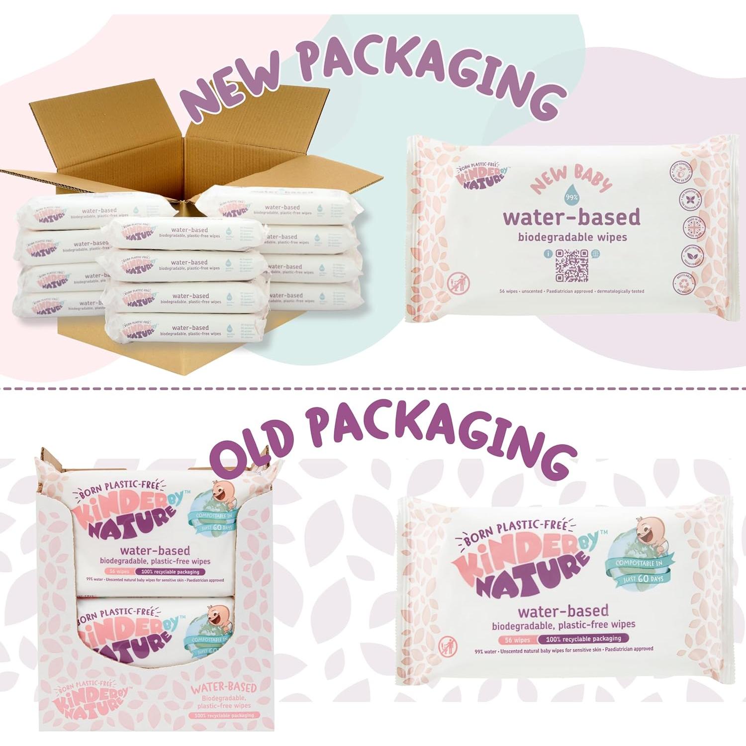 Toallitas Húmedas Naturales Jackson Reece Kinder 56 Unidades